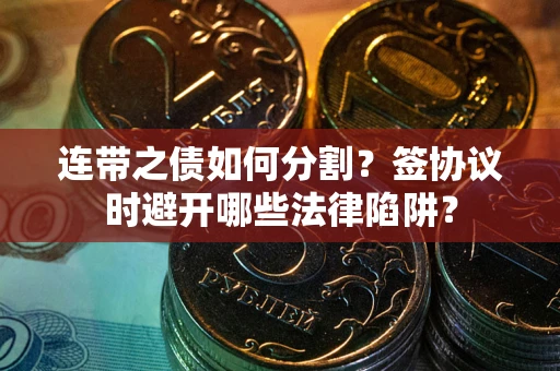武汉连带之债如何分割？签协议时避开哪些法律陷阱？