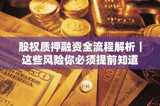 武汉股权质押融资全流程解析｜这些风险你必须提前知道