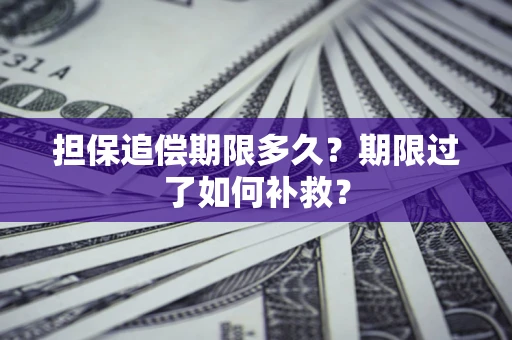 武汉担保追偿期限多久？期限过了如何补救？
