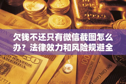武汉欠钱不还只有微信截图怎么办？法律效力和风险规避全解析