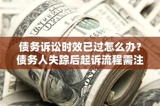 武汉债务诉讼时效已过怎么办？债务人失踪后起诉流程需注意什么？